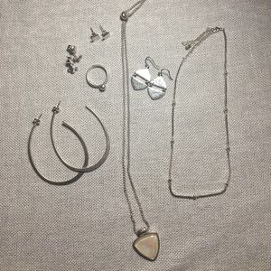Lucky Brand Silver Jewelry Set